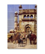Edwin Weeks City Painting Ceramic Tile Mural BTZ09570 - $328.24 CAD+