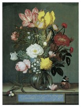 Decoration Poster.Home Room Interior design.Flower bouquet vase.6463 - £10.63 GBP+