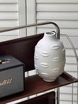 Lip Vase - Modern Abstract Ceramic Flower Centerpiece Vase - $82.47