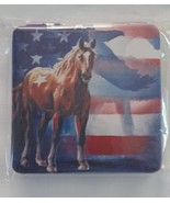 Horse Patriotic Purse Mirror - $13.72 CAD