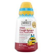 Zarbee&#39;s Children&#39;s All-in-One Daytime Cough Syrup+, 6-12 Years, Natural Grape F - £43.95 GBP