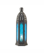TALL FLORET BLUE CANDLE LANTERN - €36,06 EUR
