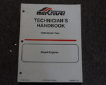 1996 Mercruiser Tecnico Manuale Diesel Motori Manuale Fabbrica OEM Libro 96 - $18.98