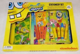 Nickelodeon SpongeBob SquarePants  30+ Pieces Stationery Set NEW SEALED - $24.55