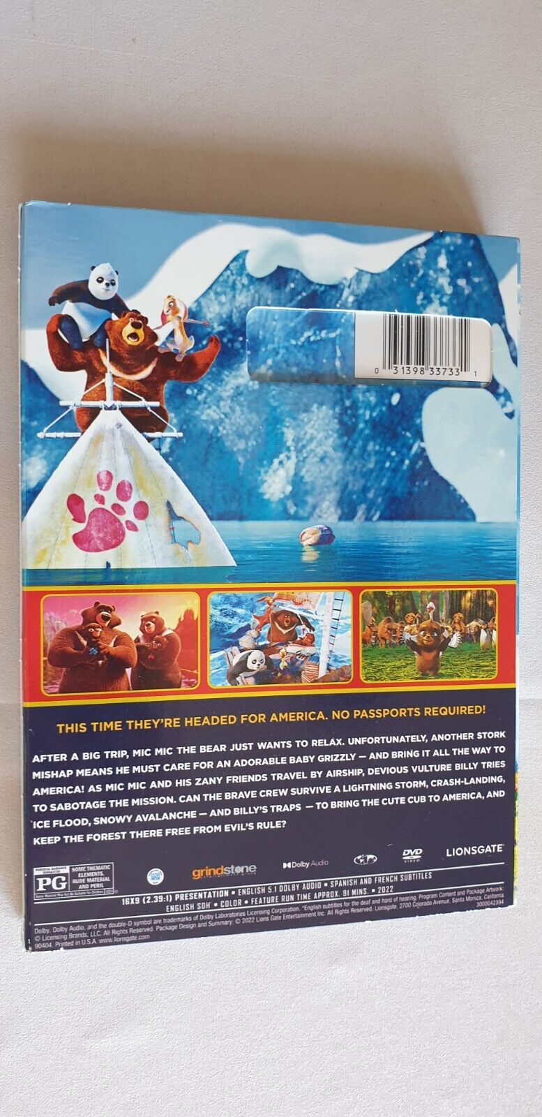 Big Trip 2: Special Delivery Grindstone Vasiliy Rovenskiy Family & Comedy DVD Item image 2
