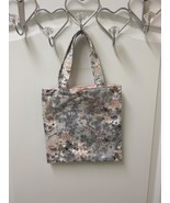 Handmade by PZQUILTS  Flannel Lined Child Floral Reversible Tote Bag - $12.95