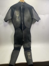Vintage O&#39;Neill Wetsuit Mens Medium Black With Cap And Arm Sleeves - £62.12 GBP