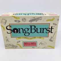 Songburst The Complete the Lyrics Game 50&#39;s &amp; 60&#39;s Edition  Game- Comple... - £11.47 GBP