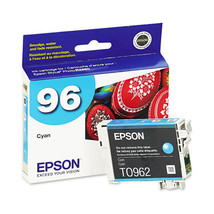 Epson - Closed Printers And Ink T096220 K3 Cyan Ink Catridge Stylus Photo R2880 - $50.26