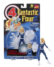 Marvel Legends Retro Fantastic Four Marvel&#39;s Invisible Woman 6&quot; Figure NIP - £13.18 GBP