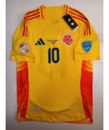 James Rodriguez Colombia 2024 Copa America Final Match Soccer Jersey 202... - $80.00