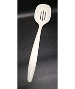 ROSTI Danish 11.5in Slotted Spoon White Melamine Made In Denmark Retro C... - €12,82 EUR