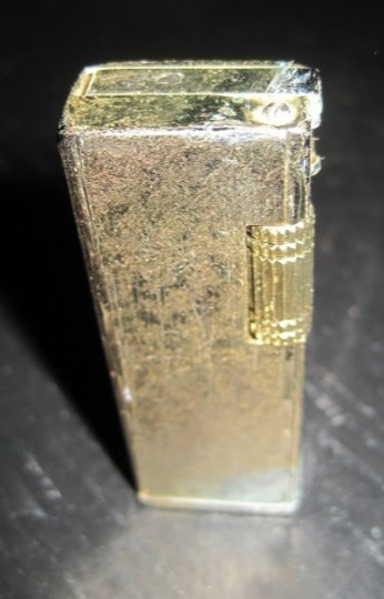 Primary image for Vintage SUNEX Art Deco GOLD Tone Lift Arm Side Roller Gas Butane Lighter