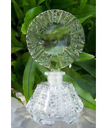 Vintage Czech Perfume Scent Bottle~Dauber Intact~4.75&quot; Tall~Highly Colle... - $128.24