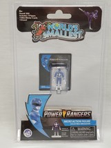 NEW SEALED Super Impulse World&#39;s Smallest Power Rangers Blue Action Figure - £12.65 GBP