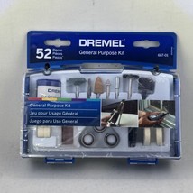 DREMEL General-Purpose Accessory Set 52 pieces 687-01 NEW - £9.58 GBP