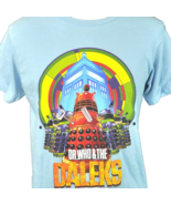 Dr Who And The Daleks T-shirt sz Medium Tardis Licensed 2014 Robots We L... - £15.09 GBP