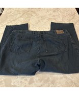True Nation Relaxed Straight Leg Men&#39;s size 46x32 Medium Wash Blue Denim... - $644.32 MXN