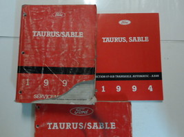 Manuel De Réparation De 1994 Ford Taurus Mercury Sable Ensemble De 3 Livres - $54.94