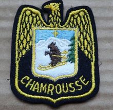 RARE France Ski Patch - Chamrousse    - $42.95