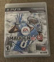 PS3 Madden NFL 13  Mint PlayStation 3 - £9.25 GBP