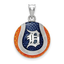 SS MLB  Detroit Tigers D Baseball Enameled Pendant - $112.50