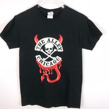 The Alley Chicago Shop Bikers Punk Goth Alternative Lifestyle T Shirt S - £20.25 GBP