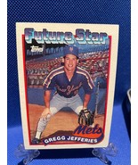 1989 Topps - Future Stars header #233 Gregg Jefferies - $89.10