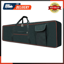 61 Key/88 Key Keyboard Case Keyboard Gig Bag W/ Handles And Adjustable S... - £30.25 GBP