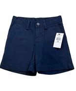 Ralph Lauren Navy Blue Boys Chino Shorts 2T NWT - $528.31 MXN