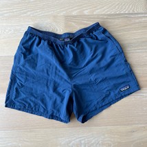 Patagonia Men&#39;s Nylon Baggies Shorts 4&quot; Blue Medium - $38.69
