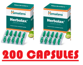 2 Box X Himalaya HERBOLAX (100Caps each) Treats Chronic Constipation, FR... - $40.07