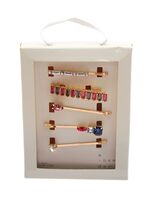 Boddy Pins A New Day Crystal Bobby Pin Set 5pc Burgundy F00374496-437 - $3.46