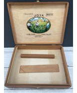 Vintage Joya De Nicaragua Churchill Cigar Box EMPTY Wood Wooden Hand Mad... - £14.15 GBP