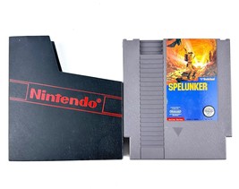Vintage 1987 Spelunker Video Game w Sleeve - Nintendo Entertainment Syst... - $21.77