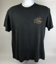 Beartooth Harley Davidson Cody Wyoming Short Sleeve T-Shirt Black Large Vintage - £21.49 GBP