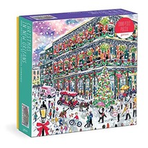 Michael Storrings Christmas in New Orleans 1000 Piece Puzzle with Square Box Gal - £11.98 GBP