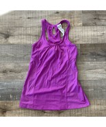 CHAMPION Womens Sports Top Purple with inner Bra Sz Small - $14.44