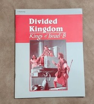 Abeka A Beka Book DIVIDED KINGDOM Kings of Israel B Teacher Key 9th pb 3... - £4.17 GBP