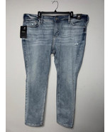 MSRP $88 Jeans Co. Womens Elyse Mid Rise Skinny Blue Plus Size 20W x 29L - $88.01 CAD