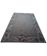 Vintage Dutch Geometric Purple B&amp;C Rug 6.5&#39; x 9.1&#39; (200cm x 280cm), 1970... - $1,182.08 CAD