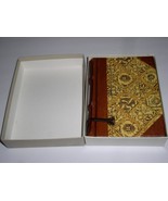 Toccata Fine Gifts &amp; Stationary Leather Address Book Journal Diary Vinta... - €85,46 EUR