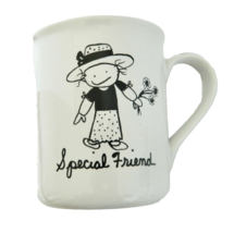 Children of the Inner Light Enesco  arci Coffee Cup Special Friend White... - $14.73