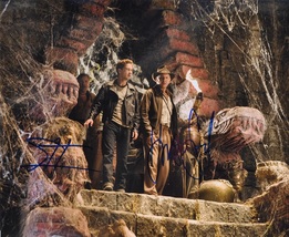 Indiana Jones Signed Photo x2 - Harrison Ford, Shia La Beouf, Steven Spielberg, G - £568.69 GBP