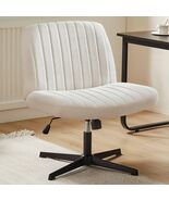 Adjustable Armless Cross-Legged Rocking Chair for Home Office - Wide Des... - $76.99