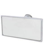 Interior Rectangle Square Chrome Rear View Glass Windshield Mirror Glue ... - $803.37 MXN