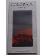 Official State Folding Road Map Colorado State Map 1992 - €6,59 EUR