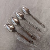 National Olaf Teaspoons 4 Stainless Steel 6.375&quot; - £13.43 GBP