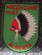 Vintage Medicine Hat Alberta Canada  Patch - £23.94 GBP