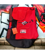 Heavy Duty Marlboro Unlimited Gear Backpack Red Duffle Bag Camping New w... - £50.80 GBP